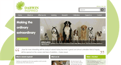 Desktop Screenshot of charlesdarwintrust.org